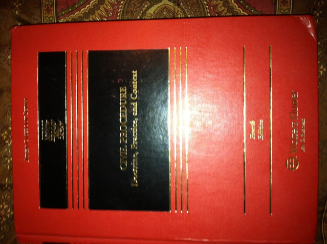 Civil Procedure Doctrinepracticeand Context Fourth Edition 2012th Edition Stephen Nsubrin