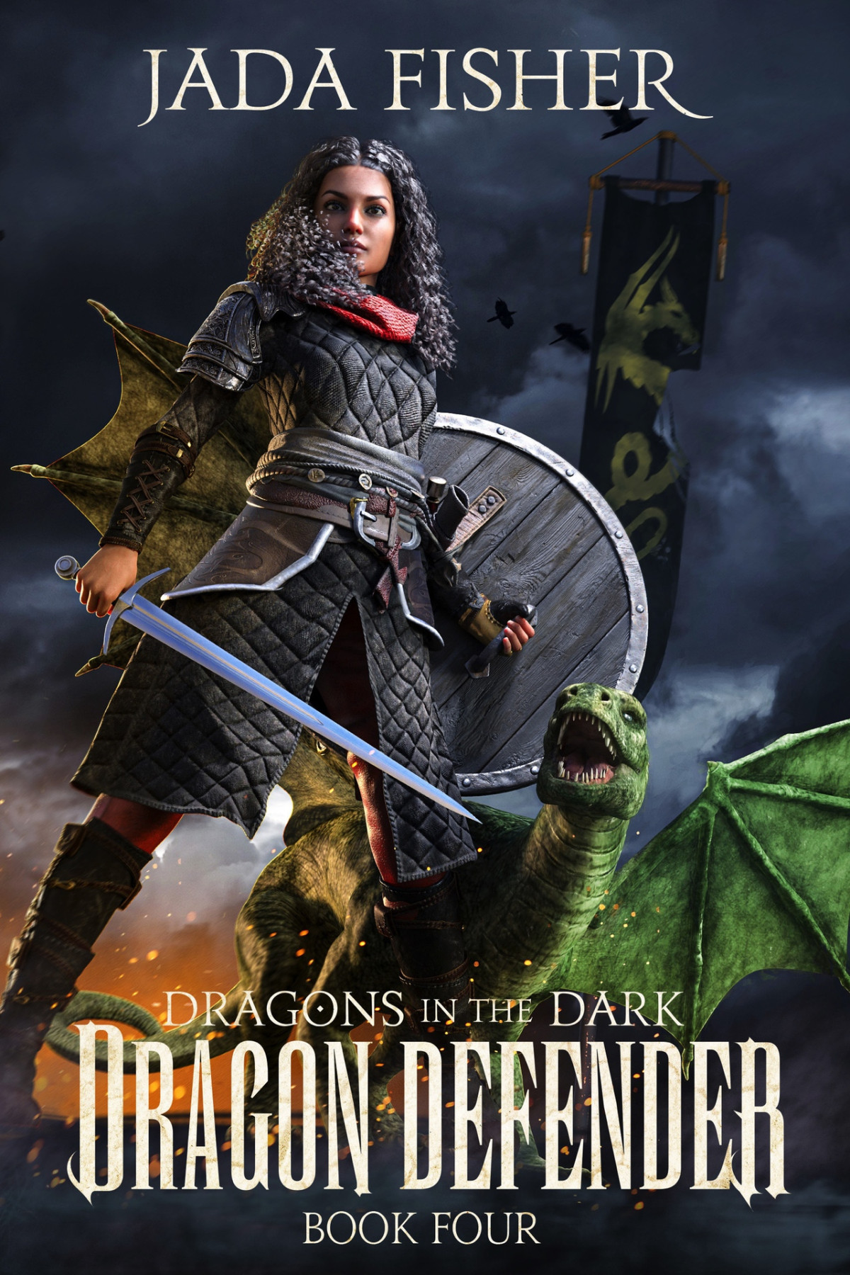 Dragons In The Dark 04 Dragon Defender Fisher Jada