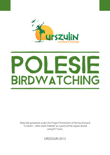 Polesie Birdwatching Grzegorz Grzywaczewski Wiktor Bojar