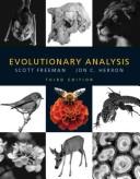 Evolutionary Analysis 2007th Edition Scott Freeman Jon Cherron