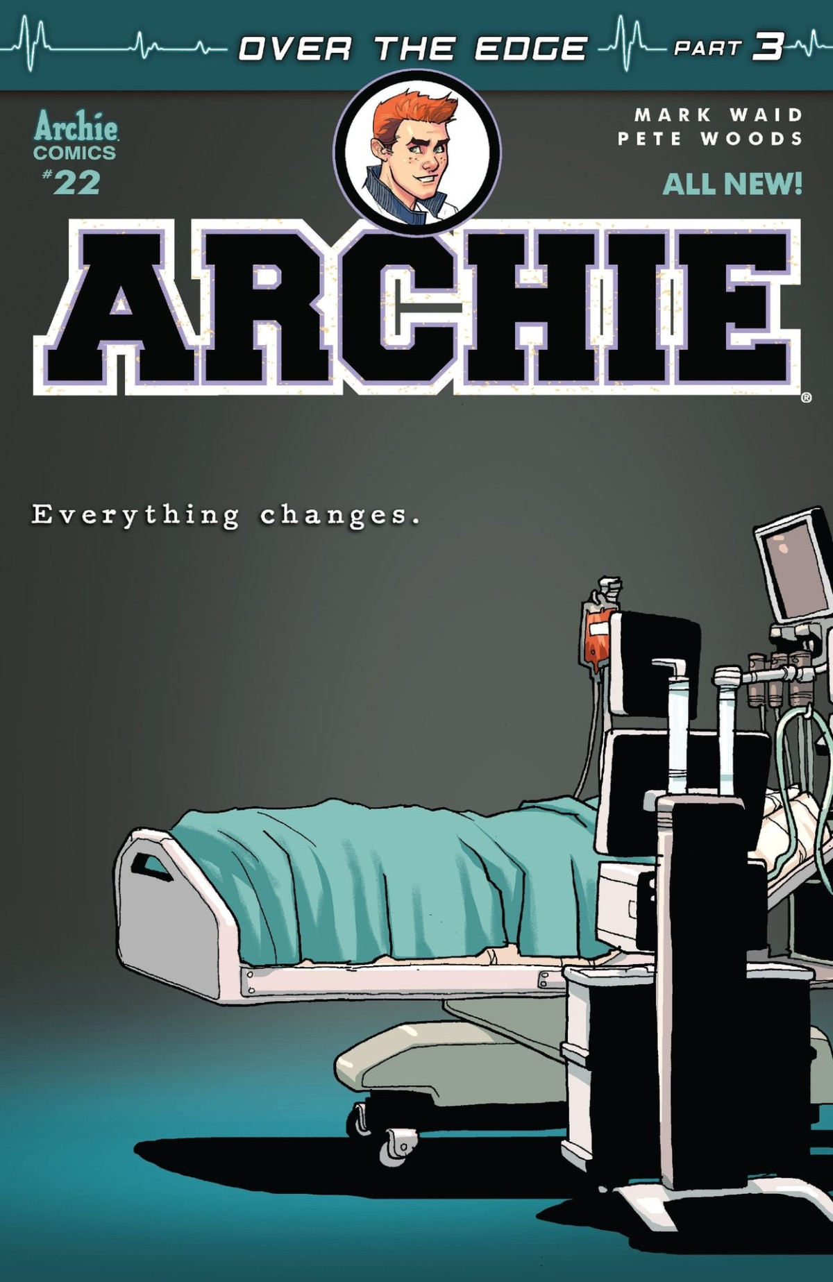Archie 2015 22 Over The Edge Part 3 Mark Waid Waid Mark