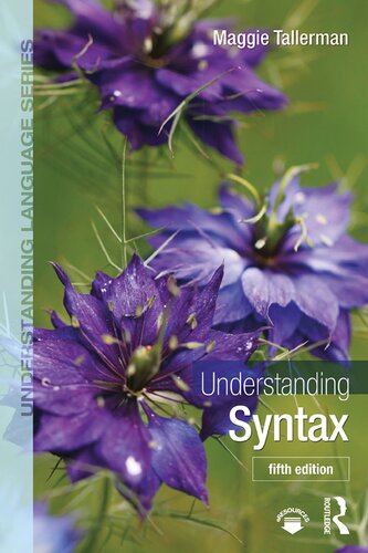 Understanding Syntax 5th Edition Maggie Tallerman