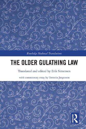 The Older Gulathing Law Erik Simensen