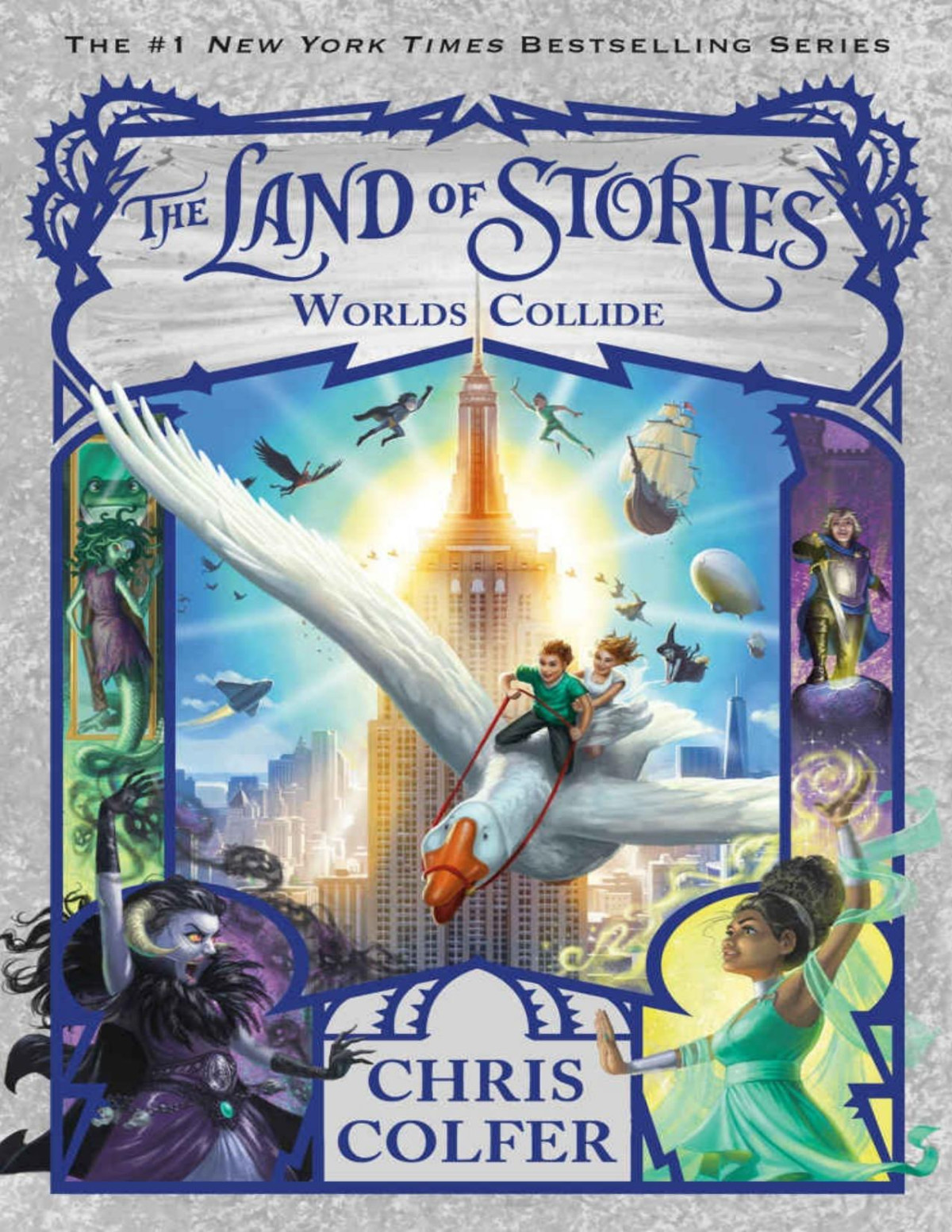 The Land Of Stories Worlds Collide Chris Colfer Colfer Chris