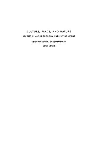 Ecological Nationalisms Nature Livelihoods And Identities In South Asia Gunnel Cederlf K Sivaramakrishnan