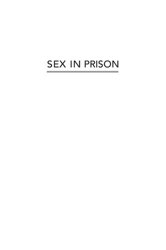Sex In Prison Myths And Realities Catherine D Marcum Editor