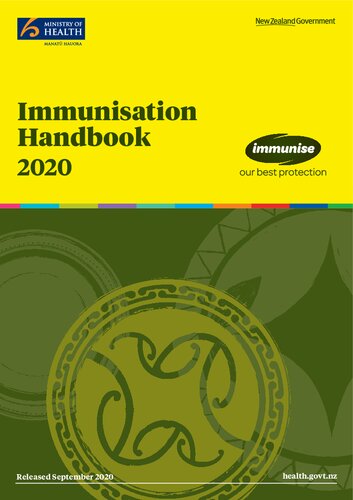 Immunisation Handbook 2020 Ministry Of Health