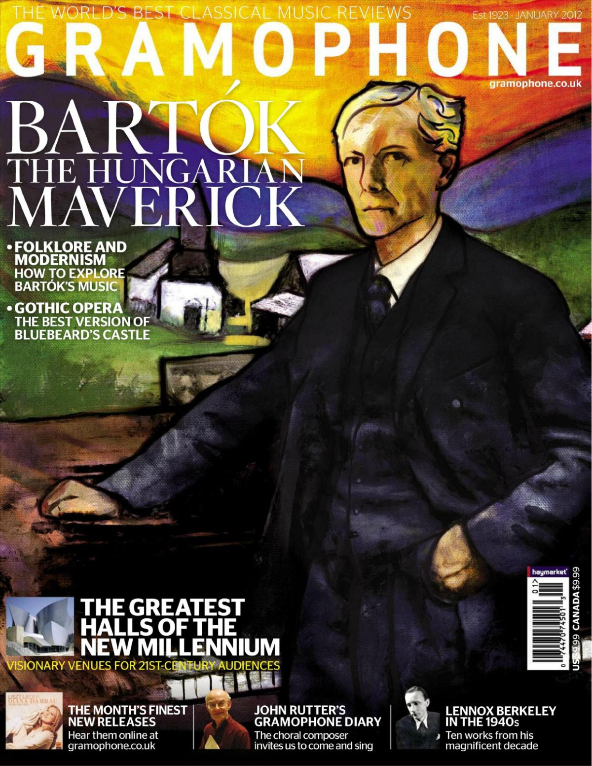 Bartok The Hungarian Maverick Gramophone 201201 1st Edition Martin Cullingford