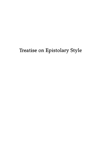 Treatise On Epistolary Style Joo Rodriguez On The Noble Art Of Writing Japanese Letters Jeroen Pieter Lamers Joo Rodrigues