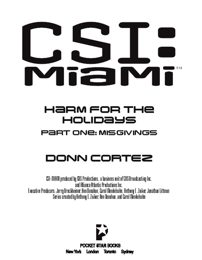 Misgivings Donn Cortez