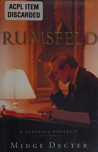 Rumsfeld Personal Portrait Midge Decter