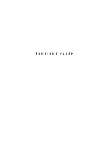 Sentient Flesh Thinking In Disorder Poisis In Black R A Judy
