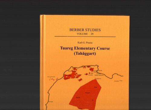 Tuaregenglish Vocabulary From Tuareg Elementary Course Tahggart Karlg Prasse
