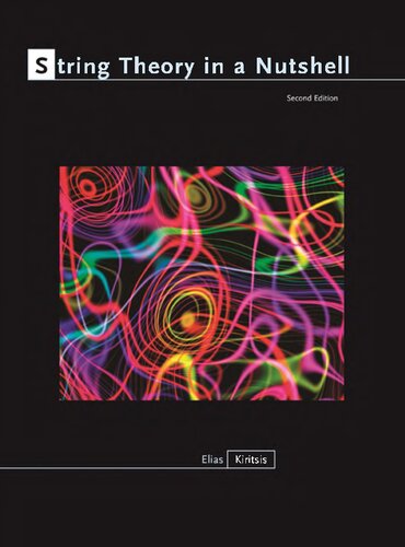 String Theory In A Nutshell 2nd Edition Elias Kiritsis