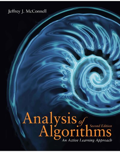 Analysis Of Algorithms Jeffrey Mcconnell