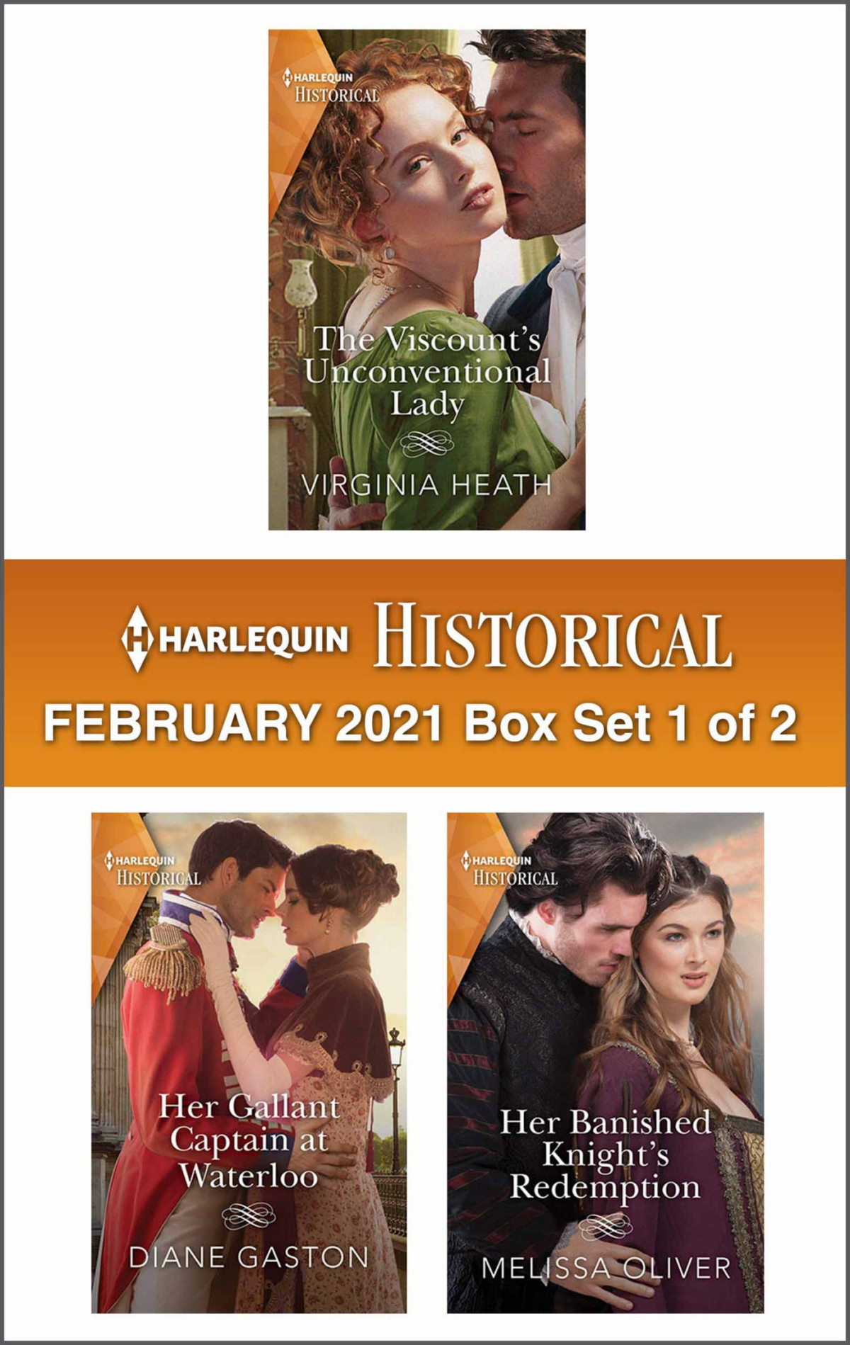 Harlequin Historical February 2021box Set 1 Of 2 Virginia Heath Heath