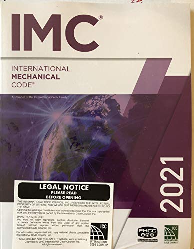2021 International Mechanical Code International Code Council
