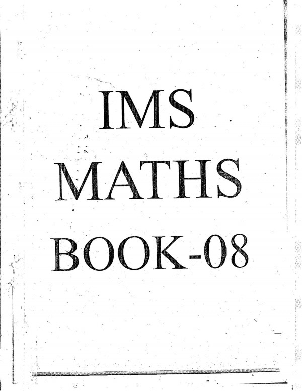 Book 8 Group Theory Ims Delhi