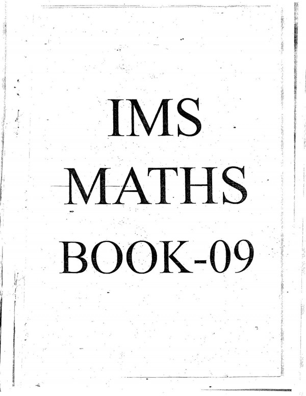 Book 9 Ring Theory Ims Delhi