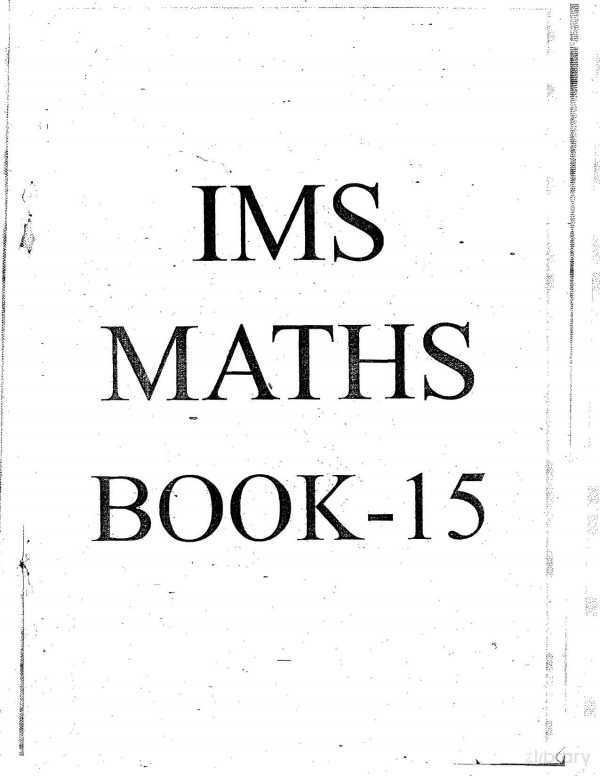 Book 15 Ordinary Differential Equations Ims Delhi