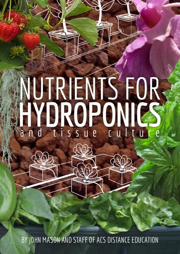 Nutrients For Hydroponics Tissue Culture Basil John Mason Lyn Morgan