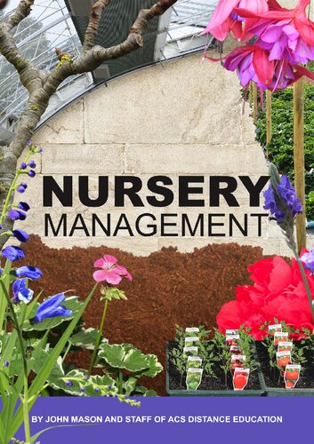 Nursery Management 3rd Ed 3rd John Mason