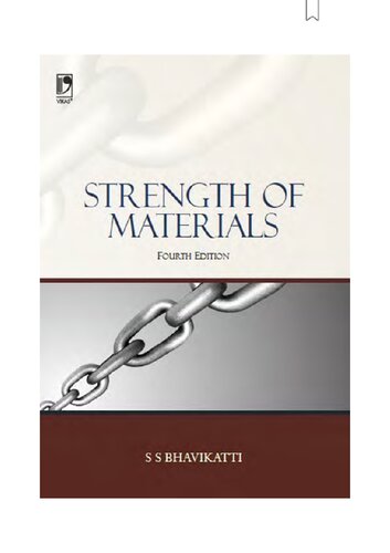 Strength Of Materials 4th Edition Ss Bhavikatti