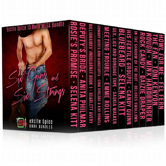 Six Guns And Six Strings 13 Book Excite Spice Cowboys And Rock Stars Mega Bundle Excite Spice Boxed Sets Various Authors