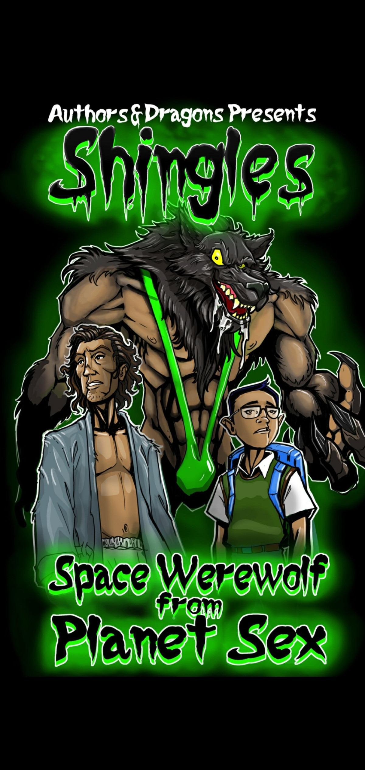 Space Werewolf From Planet Sex Shingles Wetherell Steve Dragons