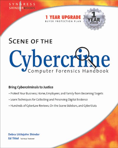 Scene Of The Cybercrime Computer Forensics Handbook Debra Littlejohn Shinder