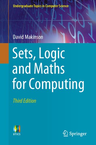 Sets Logic And Maths For Computing 3 David Makinson