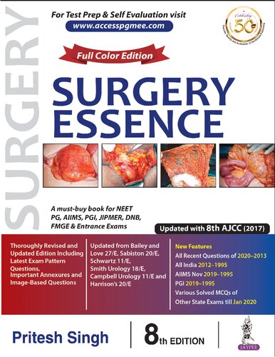 Surgery Essence 8th Edition Pritesh Singh