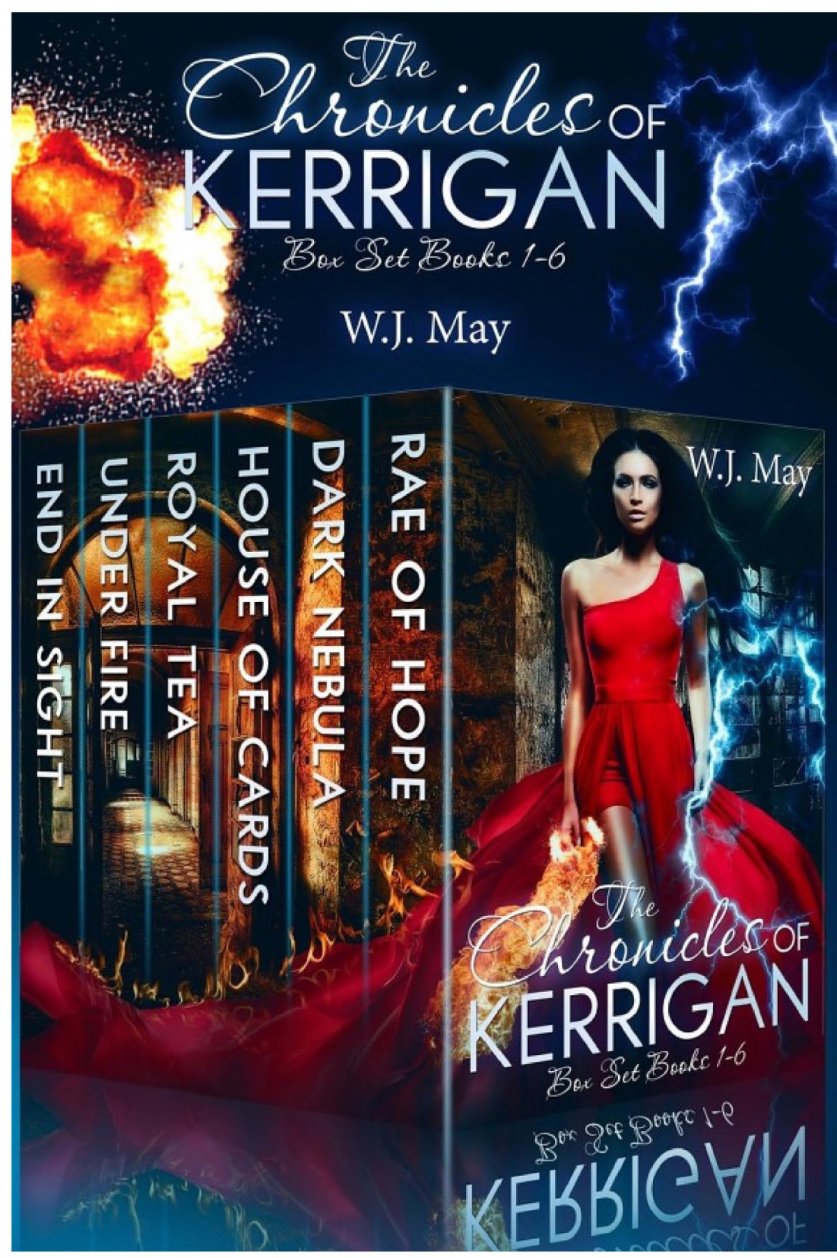 The Chronicles Of Kerrigan Box Set Books 1 6 Paranormal Fantasy Young Adultnew Adult Romance W J May May