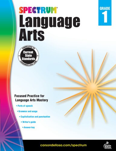 Spectrum Language Arts Grade 1 Spectrum