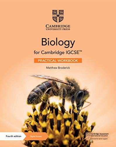 Cambridge Igcse Biology Practical Workbook With Digital Access 2 Years 4th Edition Matthew Broderick