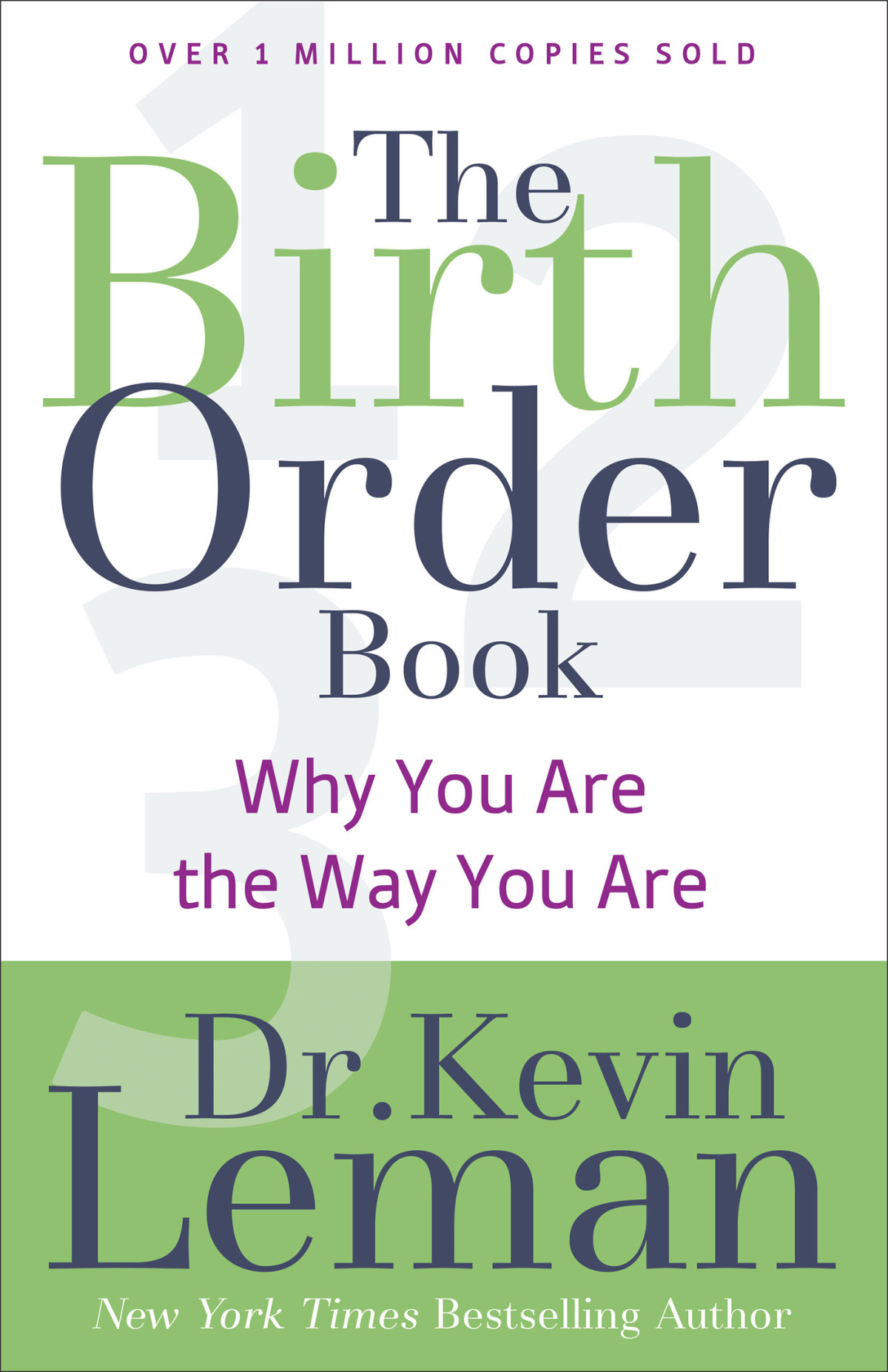 The Birth Order Book Dr Kevin Leman Leman Kevin