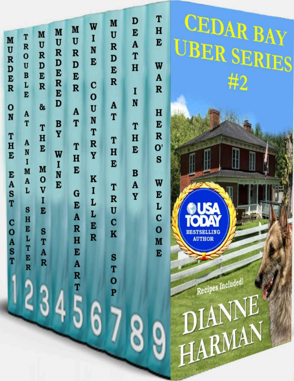 Cedar Bay Cozy Mystery Uber Boxset 2 Books 1018 Dianne Harman