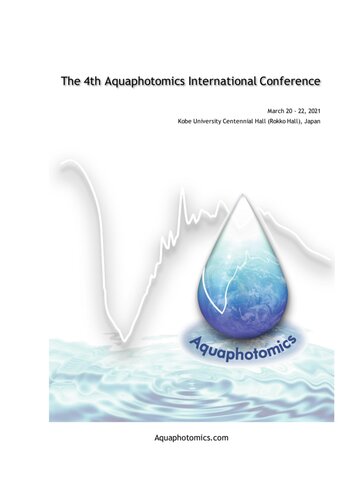 The 4th Aquaphotomics International Conference