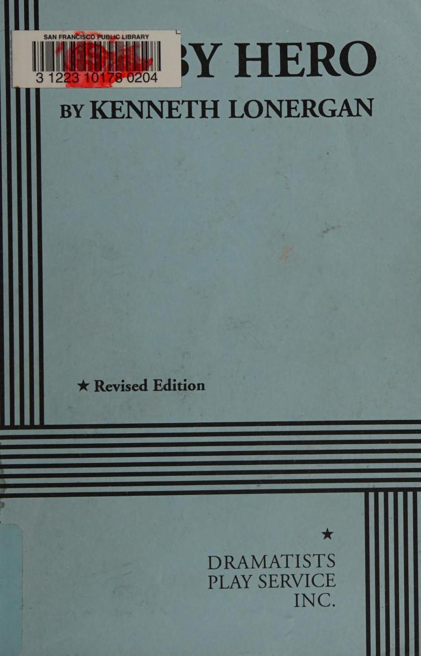 Lobby Hero Revised Edition Kenneth Lonergan