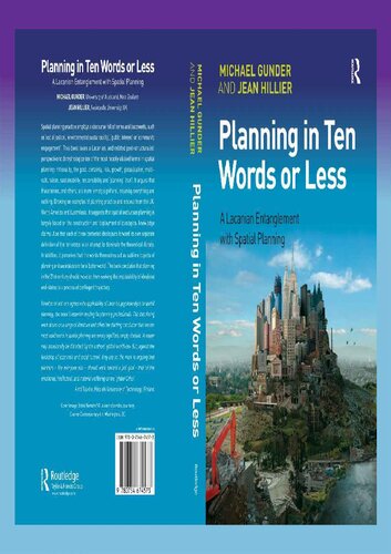 Planning In Ten Words Or Less A Lacanian Entanglement With Spatial Planning Gunder