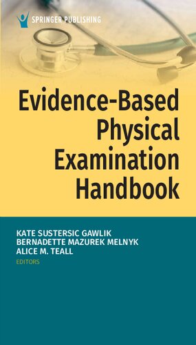 Evidencebased Physical Examination Handbook 1st Edition Kate Gawlik