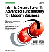 Informix Dynamic Server 11 Advanced Functionality For Modern Business Chuck Ballard Carlton Doe Ajay Gupta Randy House Alexander Koerner Vijay Lolabattu Keshava Murthy Jacques Roy Karl Schimmel Richard Snoke