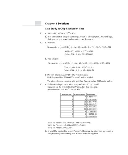 Computer Architecture A Quantitative Approach 6th Edition Solutions Manual 6th Edition John L Hennessy