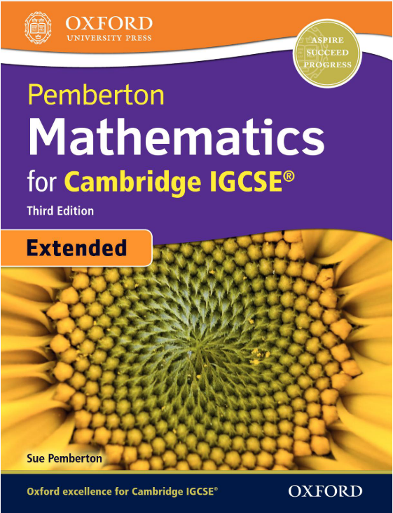 Pemberton Mathematics For Cambridge Igcse Third Edition Extended Third Sue Pemberton