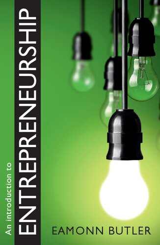 An Introduction To Entrepreneurship Eamonn Butler