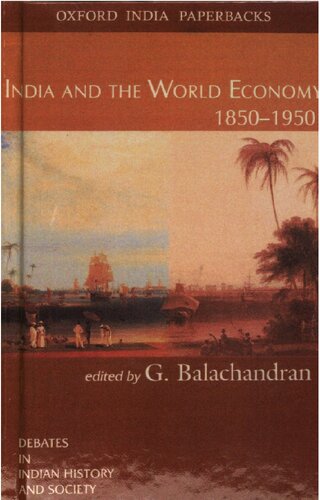 India And The World Economy 18501950 Gopalan Balachandran