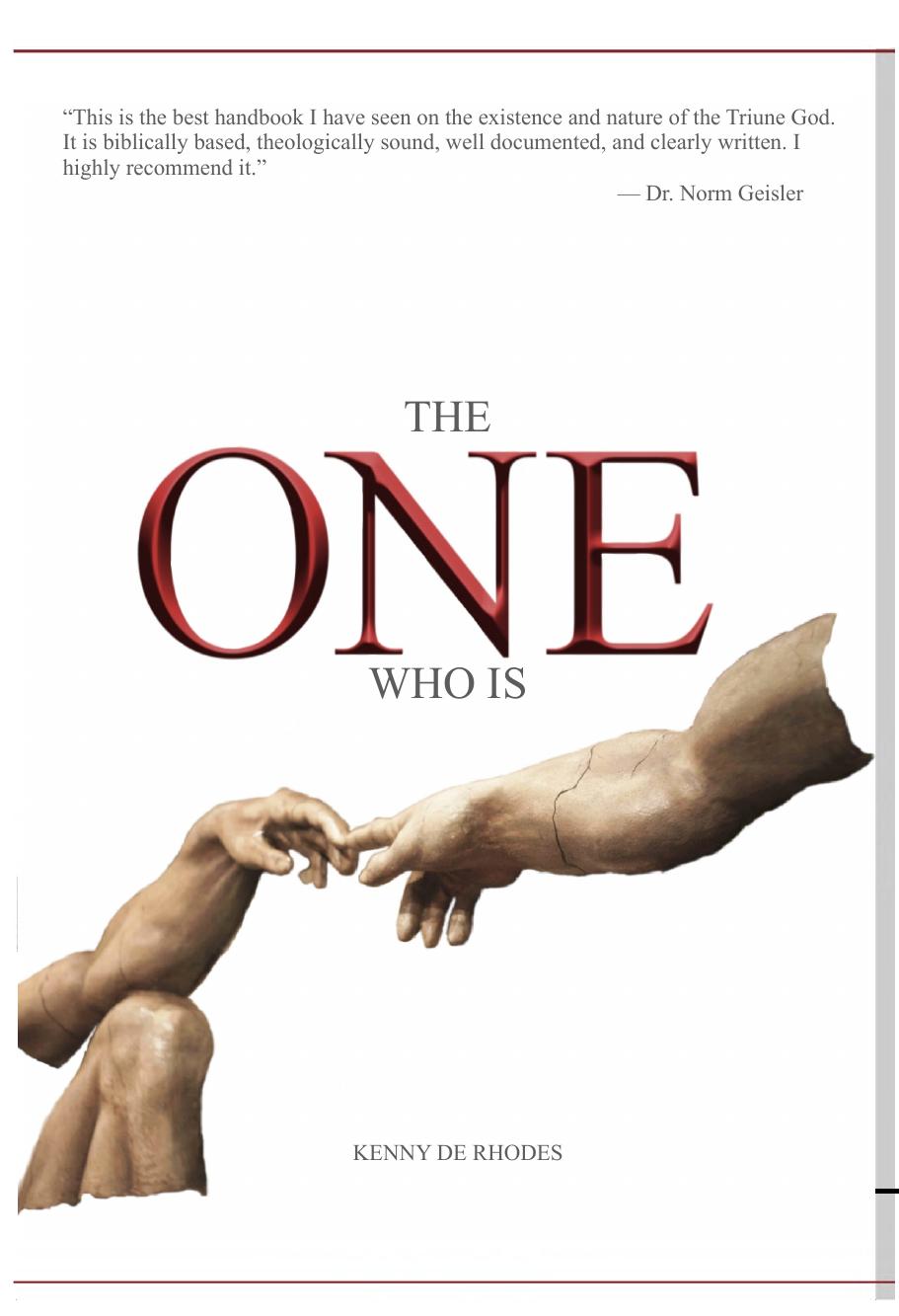 The One Who Is The Doctrine And Existence Of God Kenny Rhodes