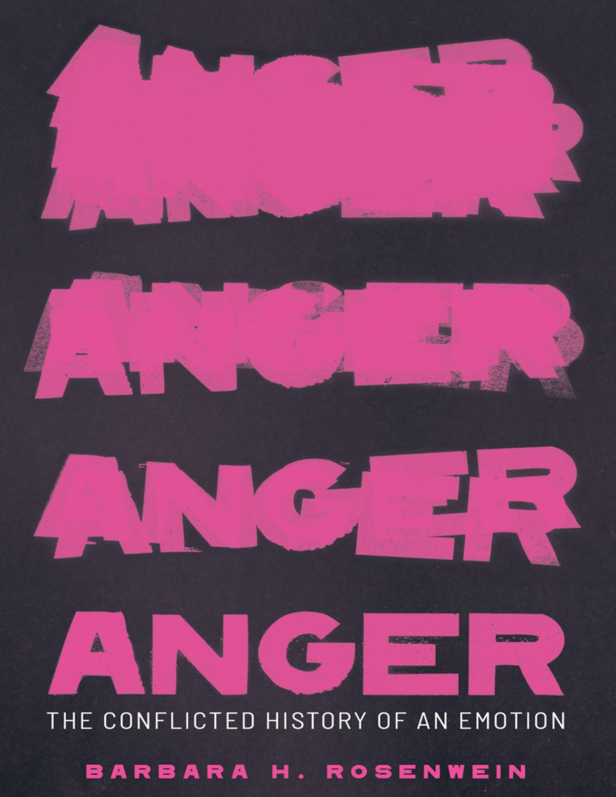 Anger Barbara H Rosenwein Rosenwein Barbara H