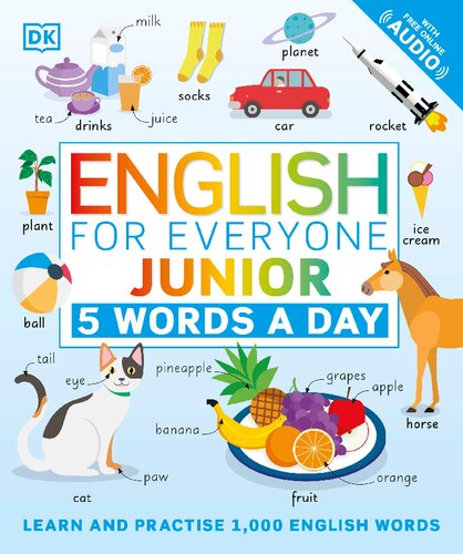 English For Everyone Junior 5 Words A Day 1st Edition Collect