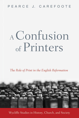 A Confusion Of Printers Pearce J Carefoote